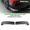 Subaru WRX STI Rear Bumper Side Spoiler Air Vent Cover (2022-2025)