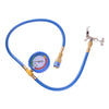 R134a Refrigerant A/C Can Tap Gauge Recharge Hose