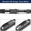 Jeep Compass 2 x Car Rear Windshield Wiper Blades (2007-2015)