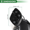 Honda Civic (2016-2021) Gloss Black Right Side Door Mirror Replacement