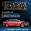 Chevrolet Malibu A/C Heater Climate Control Module Panel (1997-2005)