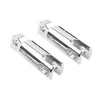 Harley Sportster, Softail, Dyna, Touring 2 x Male Mount Foot Peg Extensions