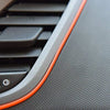 Universal Accessories 5M Orange Car Door Panel Edge Gap Strip Molding Cover