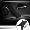 BMW E90 E91 E92 Interior Door Handles Strap Cover Carbon Fiber Pattern