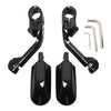 Harley Foot Pegs 1-1/4" Pegstreamliner Long Angled Highway Engine Guard