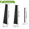 Chevy Malibu 6 Pcs Pillar Window Trim (2008 - 2012)