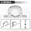 GM GMC Metal Silver Tone Steering Column Keyed No Drop Mount