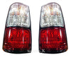 Isuzu TFR Rodeo Crystal Taillights 2 x White/Red Lens (1991-1997)