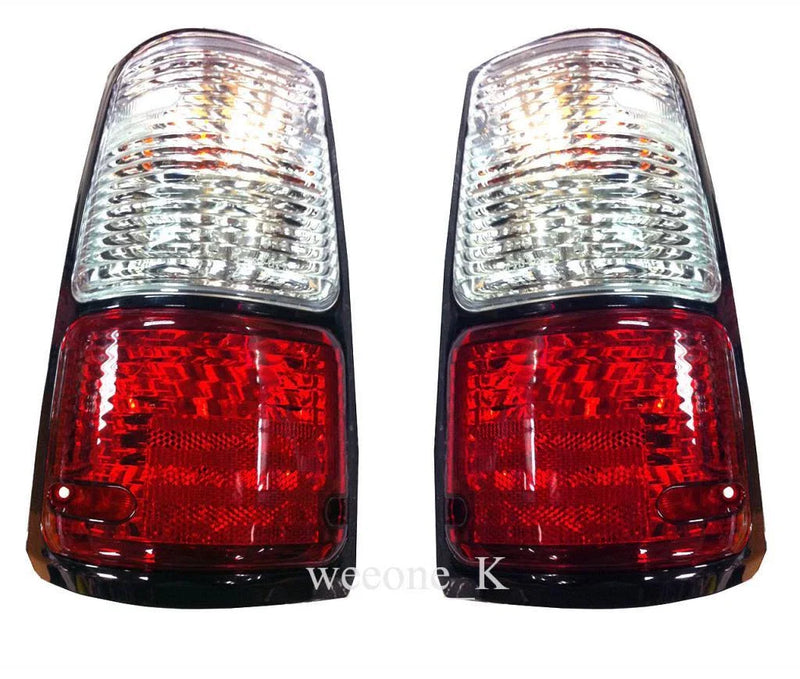 Isuzu TFR Rodeo Crystal Taillights 2 x White/Red Lens (1991-1997)