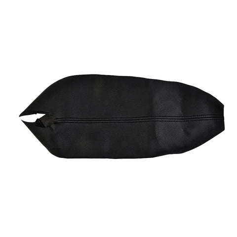 Black Car Leather Armrest Center Console Lid Cover (2008–2012)