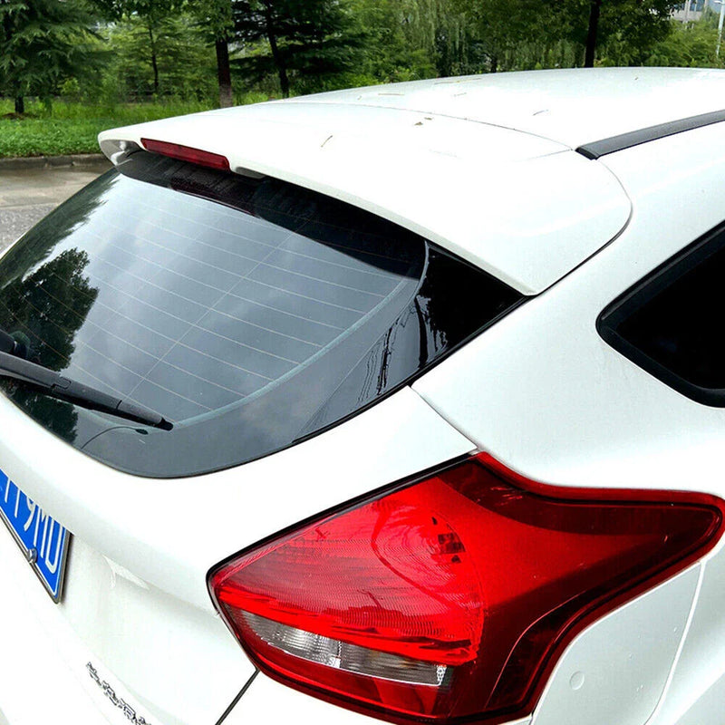 Ford Focus Hatchback Rear Window Side Spoiler Canard Splitter (2014-2018)