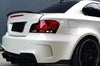 BMW 1 Series E82 E88 Coupe Glossy Black Rear P Style Spoiler Wing (2007-2013)