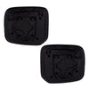 Side Mirror Glass Lens Rear View Pair Fits Mitsubishi L200 Strada Pickup 1998-05