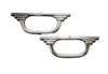 Mitsubishi L200 Triton 2 x Chrome Side Fender Vent Covers (1995-2014)