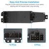 Dodge Ram 1500 2500 3500 Power Window Switch & Bezel Gray (2002-2010)