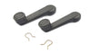 Mazda MX-5 Miata RX-7 626 B2000 B2200 2 x Window Crank Handle Gray (1989-2005)