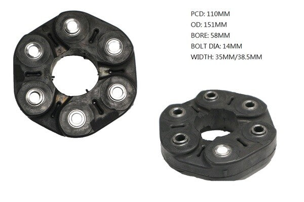Tail Shaft Coupling FOR Holden Commodore VF 2013-2017