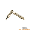 Harley Sportster XL883L XL883R XL883 Forty-Eight Brass Foot Pegs (2004-2023)