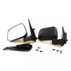 Toyota Hilux MK5 D4D 2.5TD 1997-2005 Door/Wing Mirror Black Manual Set