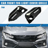 Honda Civic Front Left Right Side Fog Light Grille Cover Trim 2 x (2020-2021)