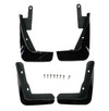 Lexus IS Mud Flap Splash Guard Gloss Black ABS Front Rear L&R (2013-2020)