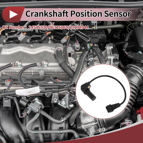 CHEVROLET Spark 0.8L Crankshaft Position Sensor (2005-2010)