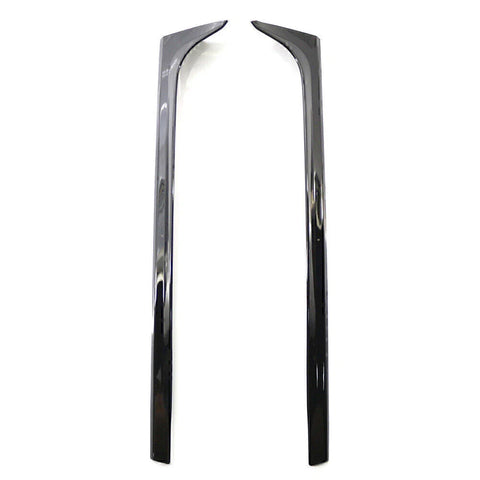 VW Polo Black Rear Window Side Spoiler Canard Splitter Trim (11-17)