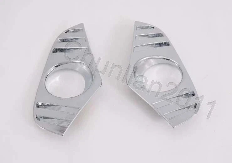 Toyota RAV4 ABS Chrome 2 x Pieces Front Fog Light Cover Trim (2019-2023)