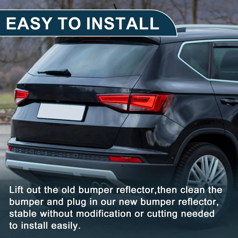 BMW 535i GT Red Rear Right Bumper Reflector (2010-2013)