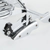 Harley Touring Chrome Sissy Bar Rack Backrest Docking Kit (2009-2013)