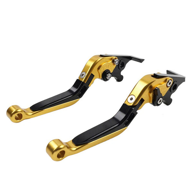 Honda CB599 CB600 CB919 Gold Extendable Brake Clutch Levers (1998-2006)