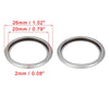 Subaru 15 x M20 Silver Tone Oil Drain Plug Gaskets