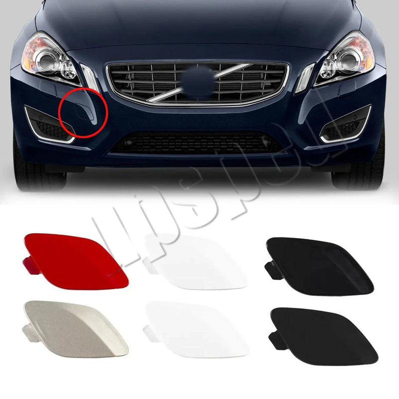 Volvo S60 V60 Front Bumper Tow Hook Hole Eye Cover Cap (2011–2013)