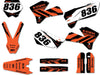 KTM SX (2005-2006) - JINKS STYLE Stickers Custom Graphics Full Kit