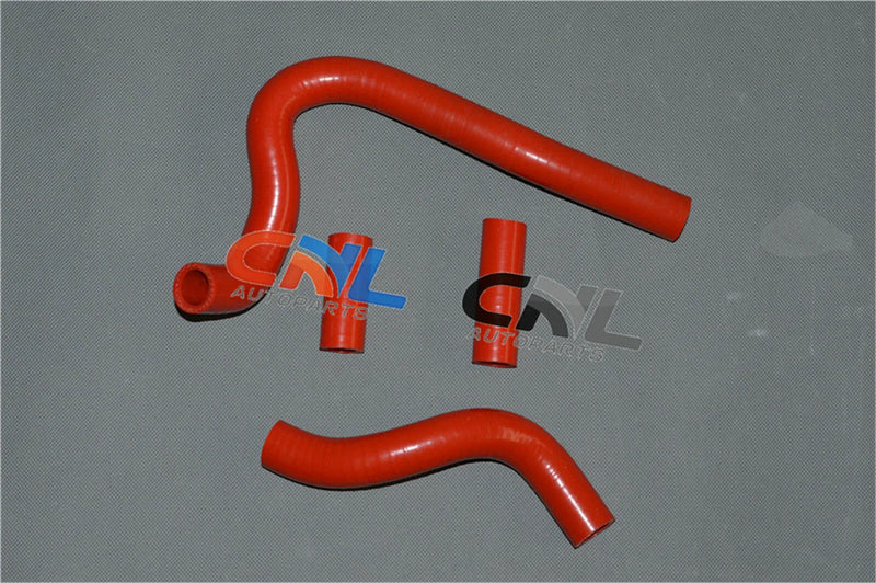 Honda CR250 CR250R RED Silicone Radiator Hose (1992-1996)