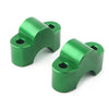 Kawasaki Z900RS Green Handlebar Riser Adapters (2018-2020)