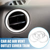Toyota Tundra 4 x AC Air Vent Outlet Cover Ring Trim (2014–2021)
