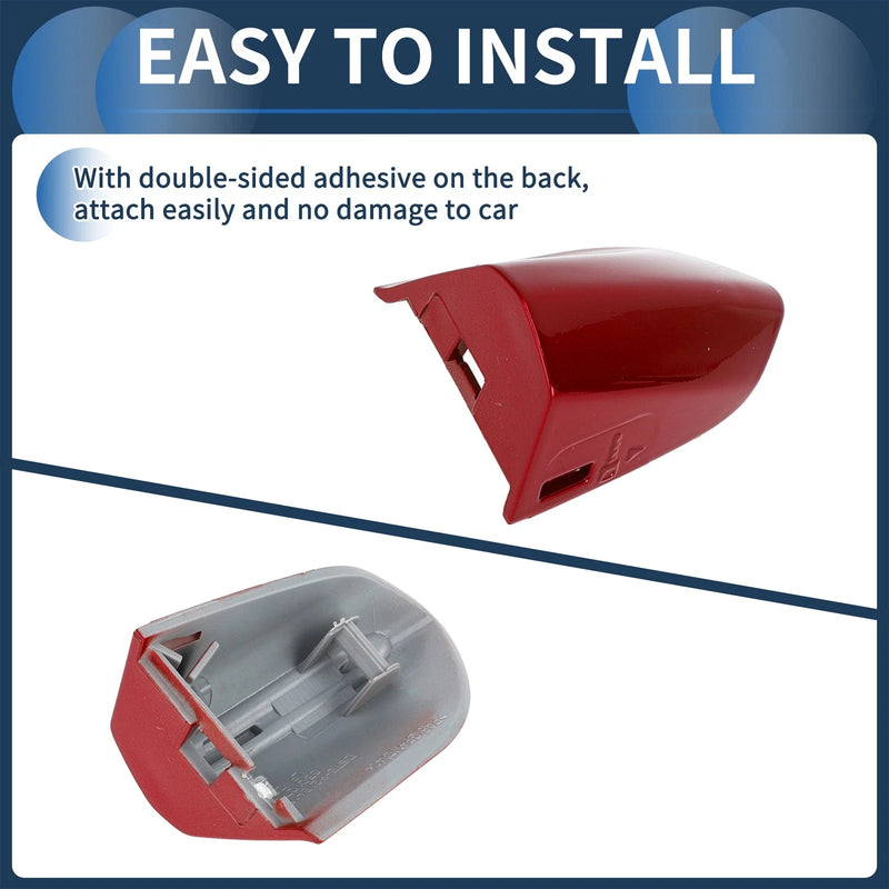 Ford Mustang (2015-2020) ABS Red 1 Pc Front Left Door Handle Cover