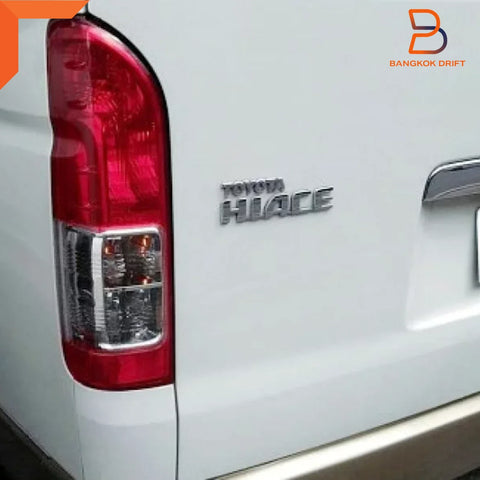 Toyota Hilux Hiace Innova Chrome Plate Back Door Emblem (2005-2023)