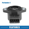 Mitsubishi 3000GT Throttle Position Sensor (1995-1996)