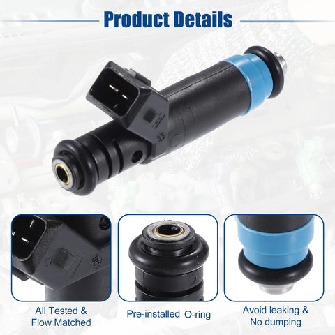 Chevrolet Camaro 8pcs Fuel Injector Nozzle (1985-2002)