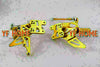 Suzuki GSXR1000 Gold Rear Set Foot Pegs (2007-2008)