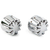 Harley Touring Softail Road King Dyna Chrome Front Axle Nut Cover
