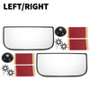 Chevrolet & GMC Pair Car Left/Right White Mirror Glass Back Non-heated