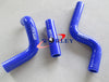 Kawasaki KX85 KX80 KX100 Silicone Radiator Hoses (1998-2013)