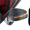 Audi R8 2007-2012 Real Carbon Fiber Stick-on Side Mirror Cover Caps Trim