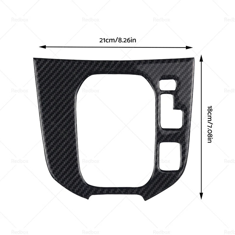 Mazda CX-9 (2016-2022) Carbon Fiber Center Console Gear Shift Cover Frame