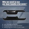 Ford F-150 8 x Exterior Door Handle Bowl Cover Trim Stickers (2015-2020)