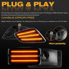 Jeep Wrangler TJ Dynamic LED Front Side Marker Bumper Light (1997–2006)