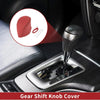 Honda HR-V 2023-2024 Red Faux Leather Car Gear Shift Knob Cover